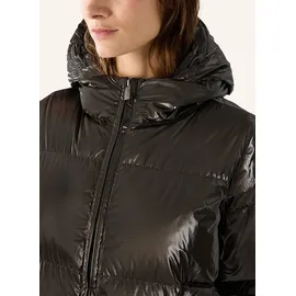 K-Way Funktionsjacke "K-Way Winterjacke RUENNE THERMO PEARLY", Damen, Gr. L, schwarz olive combo, Obermaterial: 100% Nylon. Füllung: 90% Entendaunen, 10% Entenfedern, Jacken Funktionsjacke