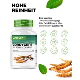 Vit4ever Cordyceps Intenso Kapseln 180 St.