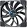 Fractal Design Venturi HF-14 Black, Lüfter für (High End) Gaming PC Gehäuse, schwarz
