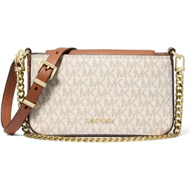 Michael Kors SM CONV XBODY POUCHETTE Leather Vanilla/Acrn