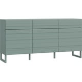 Forte Sideboard Salbei, , grün , Maße cm x 82,4 cm x 41,6