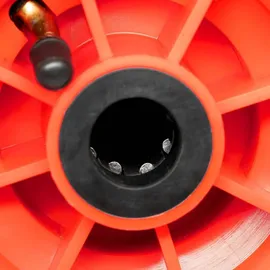 Grafner 2er Set Grafner® Sackkarren/Bollerwagenrad 3.00-4 PU Luftbereifung Kunststoff Felge