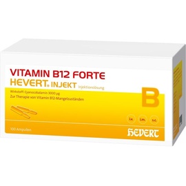Hevert Arzneimittel GmbH & Co. KG Vitamin B12 Forte Hevert Injekt Ampullen 100 St.
