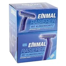 Teqler Einmalrasierer T-370650 blau 100 St.