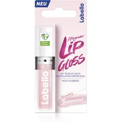 Labello Lip Gloss pflegendes Öl für Lippen Farbton Transparent 5,5 ml