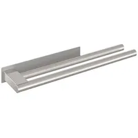 VidaXL Handtuchhalter Silber 40 x 9 x 4 cm