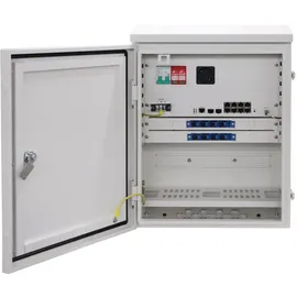 19twenty8 Ernitec outdoor, L2 managed industrial 8 Ports), Netzwerk Switch, Schwarz