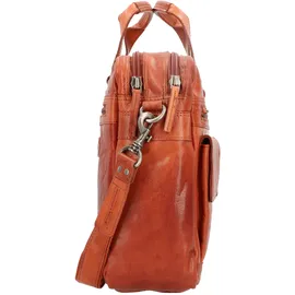 Spikes & Sparrow Aktentasche Leder 41 cm Laptopfach braun