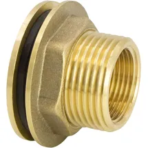 VARIOSAN Regentonnendurchführung 3-teilig 3/4" gold