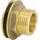 VARIOSAN Regentonnendurchführung 3-teilig 3/4" gold