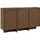 petits-meubles Buffet Japandi 151,8 cm Dunkles Holz