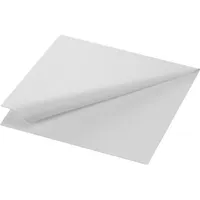  1200 Duni Tissue-Servietten 33 x 33 cm Weiß 2-lagig