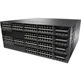 Cisco Catalyst WS-C3650-24PS-E, Managed, L3, Gigabit Ethernet (10/100/1000), Power over Ethernet (PoE), Rack-Einbau, 1U