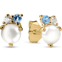 FAVS Ohrstecker 375er Gelbgold One Size Damen