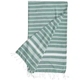 BUTLERS Surfside Hamamtuch 90 x 170 cm dunkelgrün