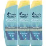 Head & Shoulders Derma X Pro Shampoo beruhigend 3 x 250 ml