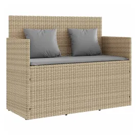 furnicato Gartenbank 1-St Beige
