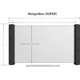 Kiiper Komplettset M 330 x 255 mm