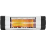 Millarco 58638 Terrassenheizer für Wandmontage Balkon Wintergarten Heizung Wand Elektro-Infrarot-Heizstrahler Terrassenstrahler Wärmestrahler elektrisch Heizpilz Terrassenheizer Infrarotstrahler Quarz