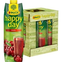 RAUCH Saft Happy Day Kirsche, je 1 Liter, 6 Stück