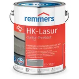 Remmers HK-Lasur 3in1 Grey-Protect wassergrau, 5 Liter, Holzlasur für Vergrauung außen, 3 Holzschutz Produkte in einem, Feuchtigkeit- und UV-Schutz