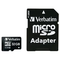 Verbatim Premium Speicherkarte 32 GB MicroSDHC Klasse 10