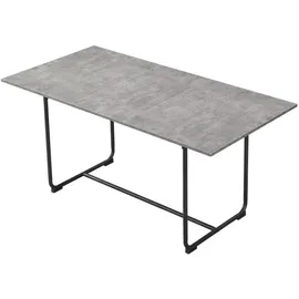 B&D home LIO 80 x 76 x 120 cm grau/schwarz