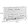 Vicco Eliza 140 x 81 cm Weiß
