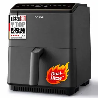 COSORI 6.4-Liter Smart Heißluftfritteuse, Dual Blaze
