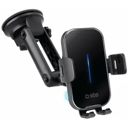 SBS TESUPEXTWIR15W, Handy/Smartphone, Aktive Halterung, Auto, Schwarz