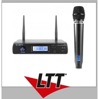 Vonyx WM61 Drahtloses Mikrofon UHF 16Ch mit 1 Handmikrofon