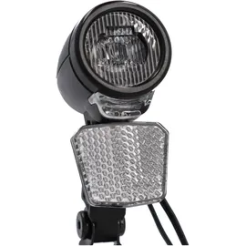 Fischer Fahrrad Dynamo, LED-Frontlicht 40", schwarz,