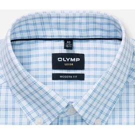 Olymp Langarmhemd Blau 41