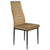 Hti-Living Stuhl Memphis Velvet Braun