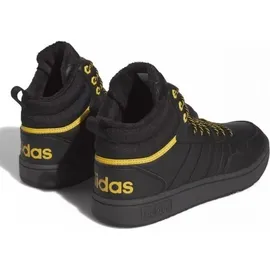 adidas Hoops 3.0 Mid Winterized Core Black / Core Black / Preloved Yellow 47 1/3
