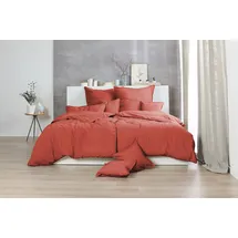 Primera Stone Washed rot/braun 240 x 220 cm + 2 x 80 x 80 cm