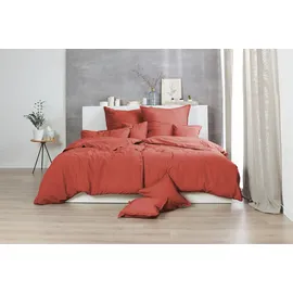 Primera Stone Washed rot/braun 240 x 220 cm + 2 x 80 x 80 cm