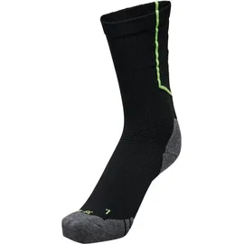 hummel Pro Training Socks Low Neon 2 Paar Schwarz/Grün 27-30