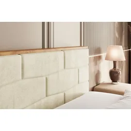 altdecor Boxspringbett 140 x 200 cm H3 Beige
