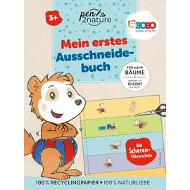 pen2nature Bobo Siebenschläfer Mein erstes Ausschneidebuch