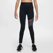 Nike Pro Dri-Fit Mädchen schwarz - schwarz
