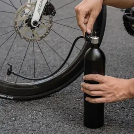 ROCKBROS Tubeless Tire Inflator 200 PSI 1,2l - Schwarz
