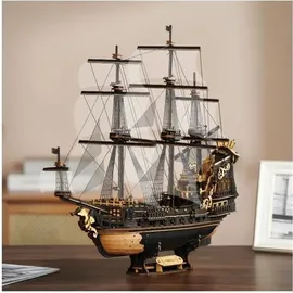 ROBOTIME ROKR Seahorse Barque MCB02 Holz 47 x 18 x 39 cm