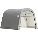 ShelterLogic Foliengerätehaus 9 m2 300 x 300 cm Grau