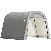 ShelterLogic Foliengerätehaus 9 m2 300 x 300 cm Grau