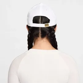 Nike Club Dri-FIT Metal Swoosh Cap weiß One Size