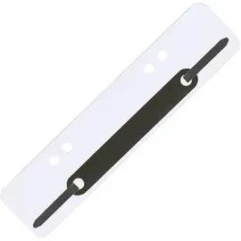 Wekre Heftstreifen Weiß Recyclingkarton kurz 3,4 x 15 cm 100 Stück