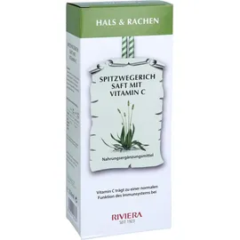 Hager Pharma Gmbh Riviera Spitzwegerich Saft mit Vitamin C