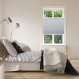 Good Life Wabenplissee GOOD LIFE "Aris" Gr. 1, silber (silberfarben,stein, weiß, weiß), B:50cm H:150cm, Obermaterial: 92% Polyester, 6% Metall, 2% Kunststoff, Plissees, Klemmfix - ohne Bohren, verdunkelnd