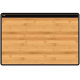CEP Schreibtischunterlage schwarz/bambus Kunststoff 58,5 x 38,5 cm, 1 St.